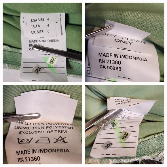 Mori Lee Madeline Gardner Formal Evening Lace Bridesmaid Wedding Fancy Full - Picture 14 of 16